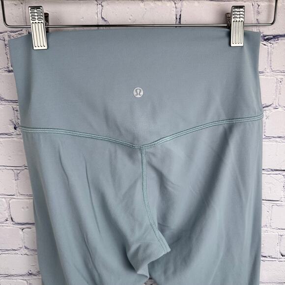 Lululemon Leggings Align Pant II 25" Style W5LIFS in Chambray/Blue Cast Size 8 - Picture 4 of 12